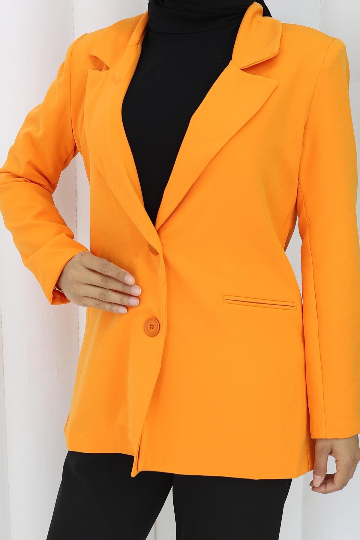 Modest Jacket - Orange - Modamihram