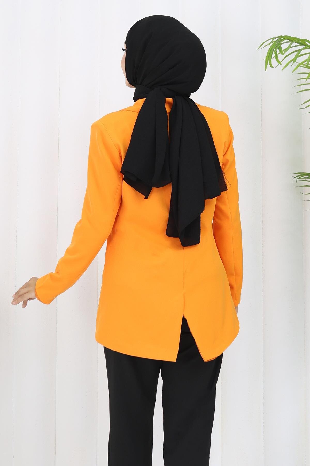 Modest Jacket - Orange - Modamihram
