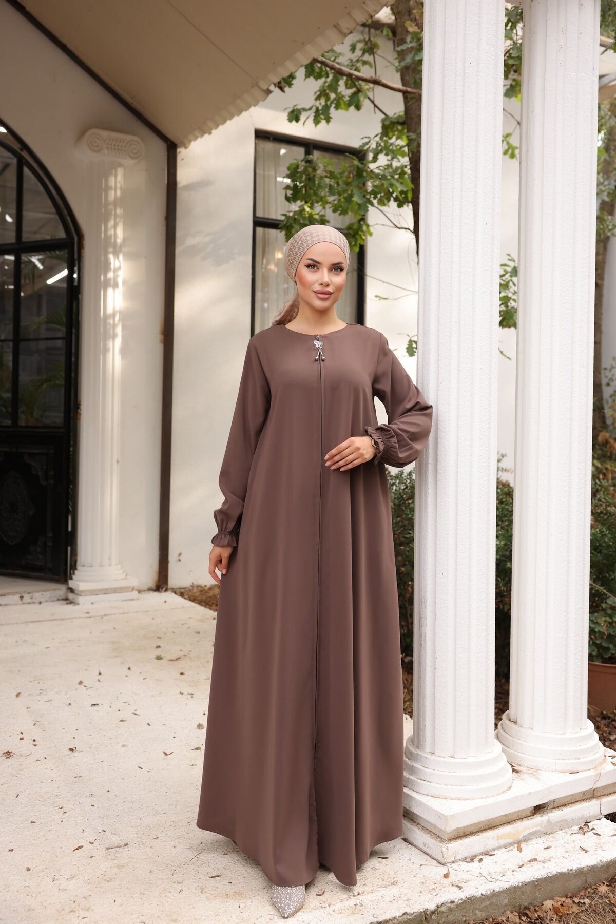 Koyu Vizon Kapüçino Mevlana Ferace - Nissra