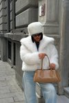 Premium Fur Jacket - White