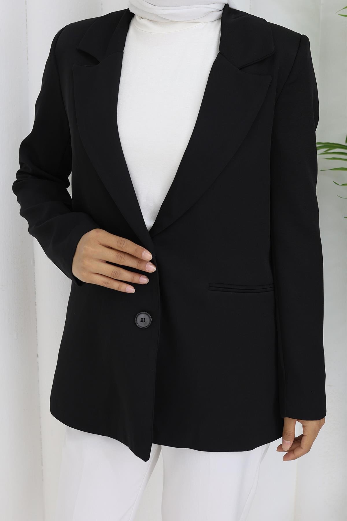 Modest Jacket - Black - Modamihram