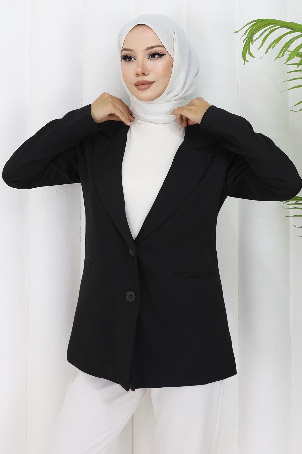 Modest Jacket - Black - Modamihram