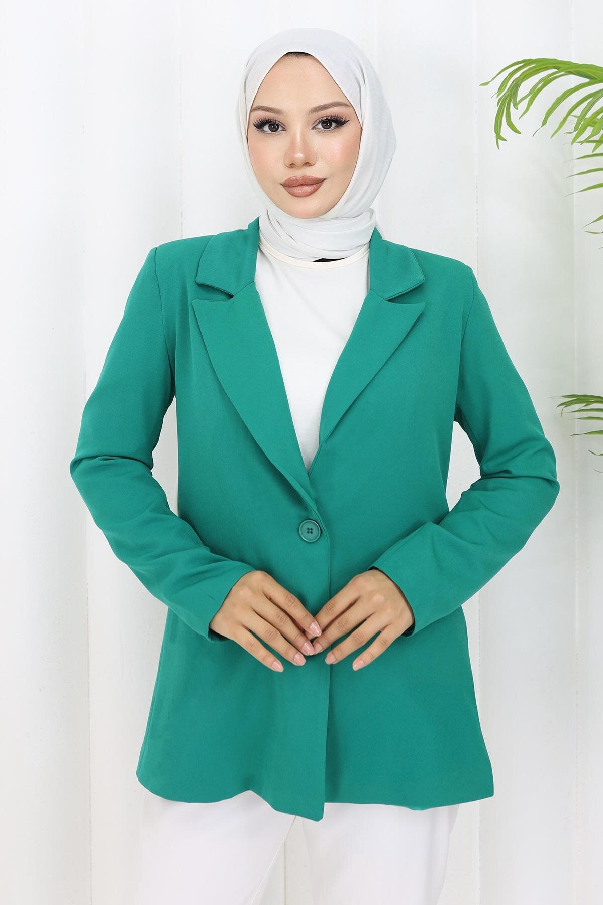 Modest Jacket - Emerald - Modamihram