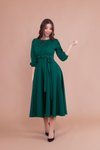 Zümrüt Midi Elbise