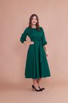 Zümrüt Midi Elbise