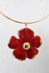 Nar Çiçeği Ateş Kolye