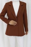 Kahverengi Tesettür Ceket