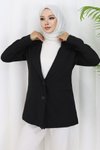 Siyah Tesettür Ceket