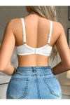 Beyaz Rahat Dikişsiz Balensiz Agraflı Büstiyer