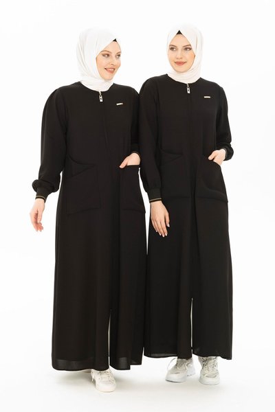 Siyah Spor Lastik Kollu Torba Cepli Ferace