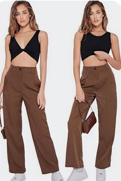 Reversible Crop Top - Black