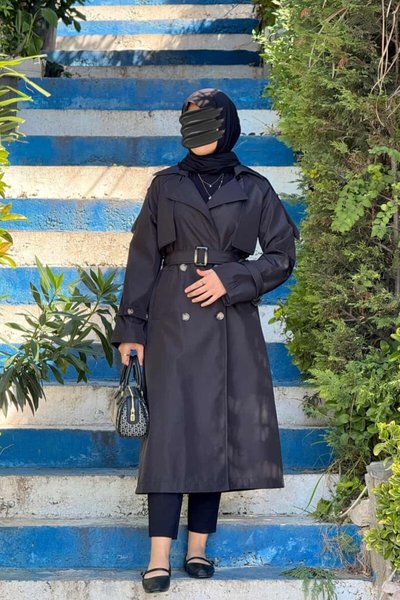 Siyah Trençkot
