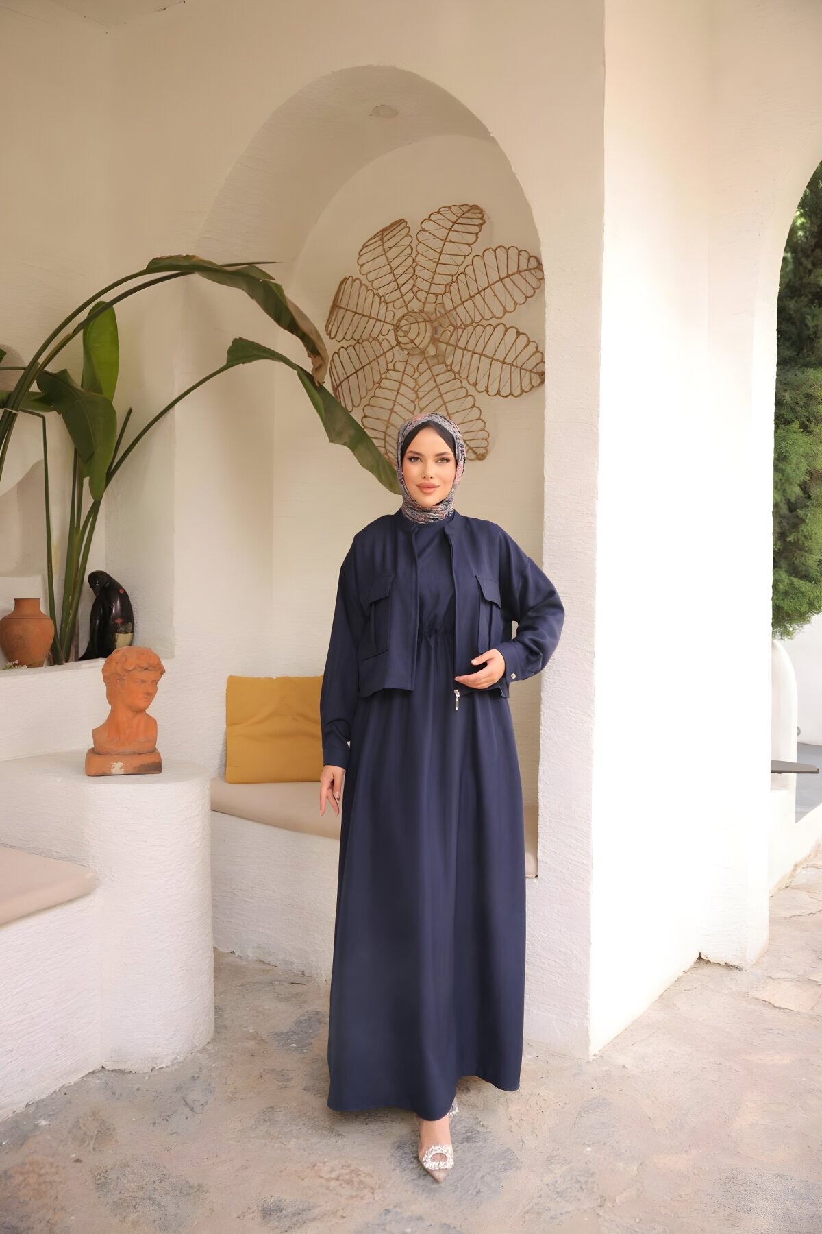 Lacivert Keten Ceket Takım Elbise Lacivert Keten Ceket Takım Elbise