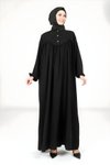 Siyah Salaş Tesettür Elbise