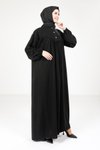 Siyah Salaş Tesettür Elbise