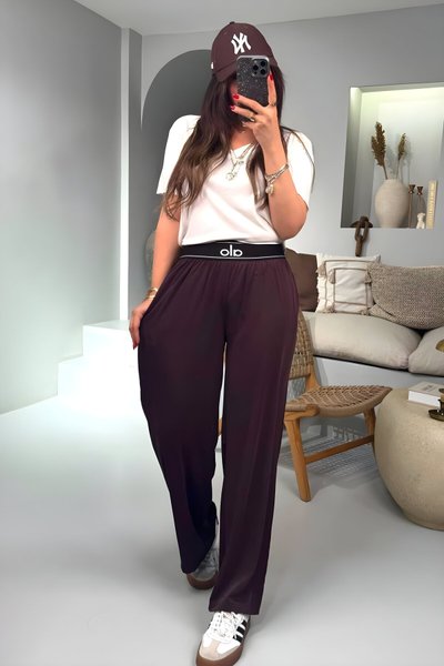 Acı Kahve Suit Up Pantolon