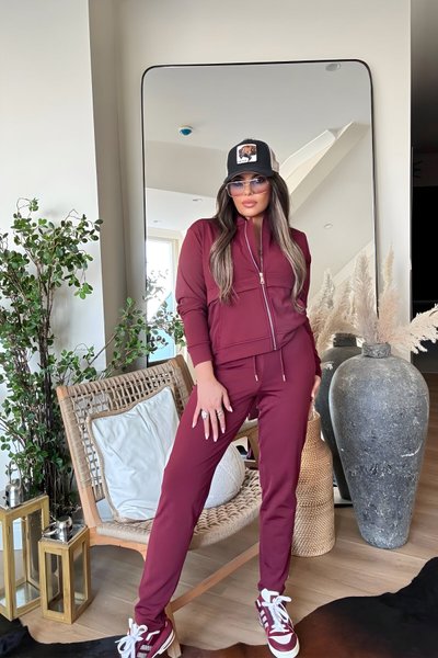 Bordo Airlift Şardonlu Eşofman Takımı