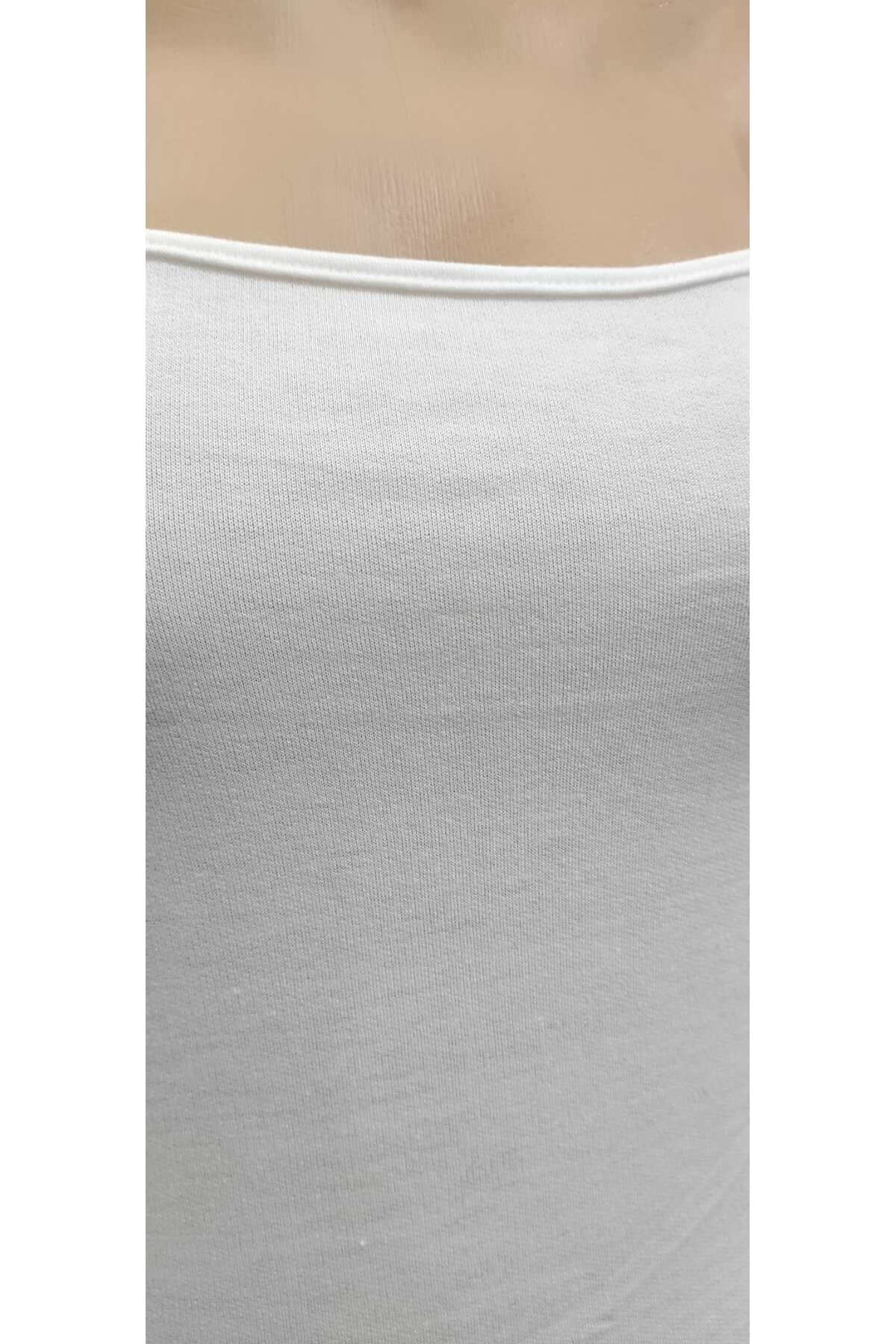 Mini Knitted Strappy Dress - White - Charango