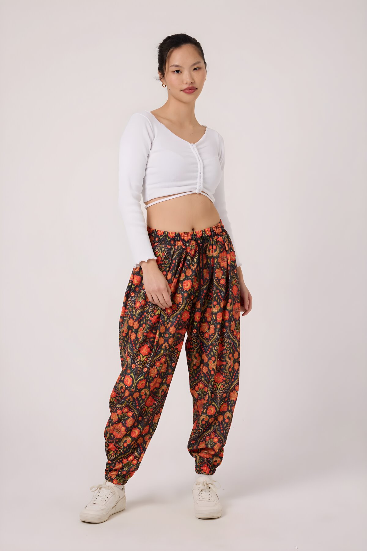 بنطلون شالوار رياضي متعدد الألوان مطبوع - MEXICO SUPERBLUE