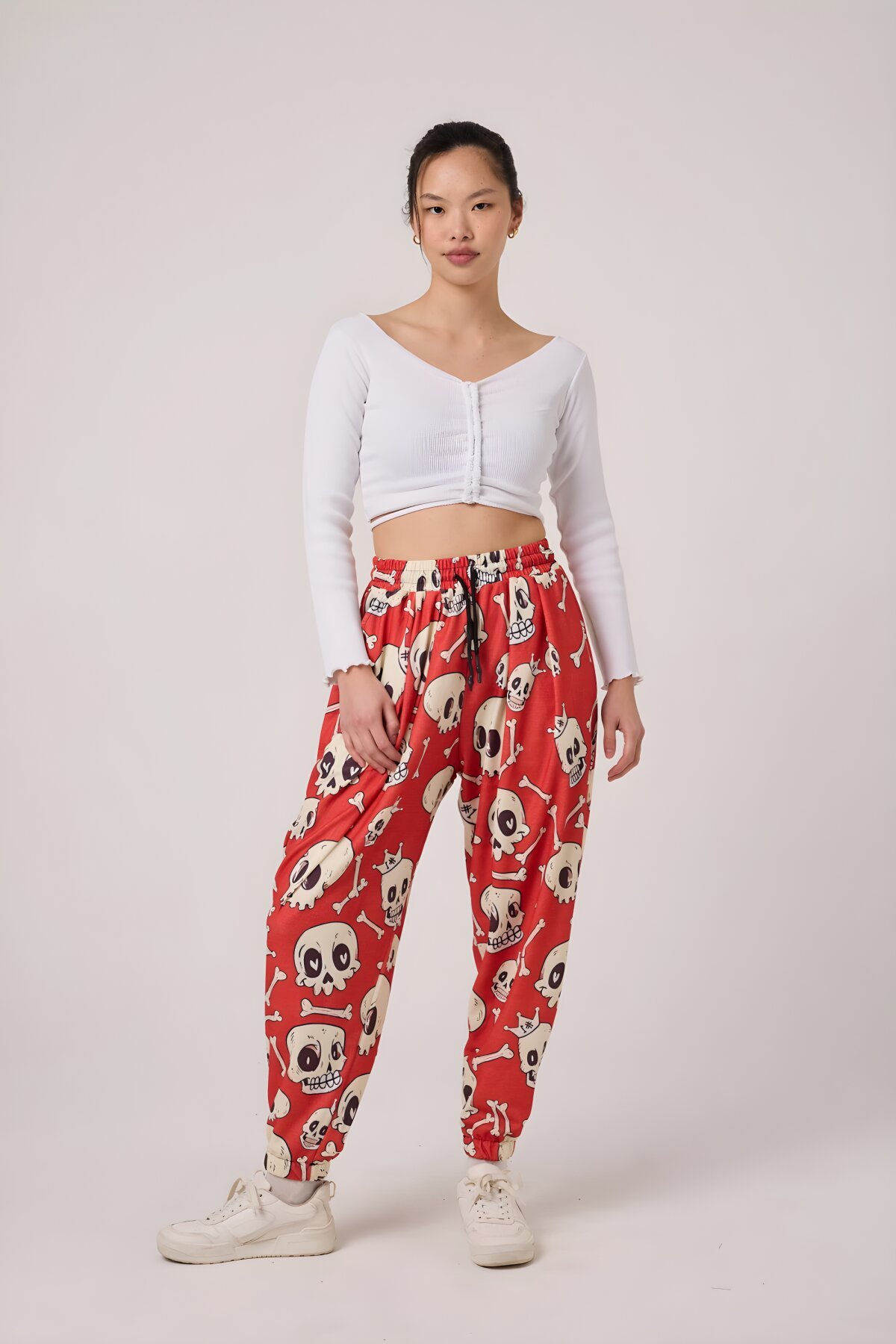 بنطلون شروال رياضي أحمر مطبوع بومباي - MEXICO SUPERBLUE