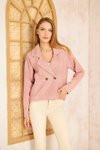 Pudra Fitilli Rahat Kalıp Kaşe Ceket