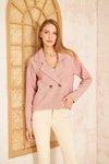 Pudra Fitilli Rahat Kalıp Kaşe Ceket