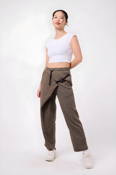 بنطلون باجي بيج بحزام