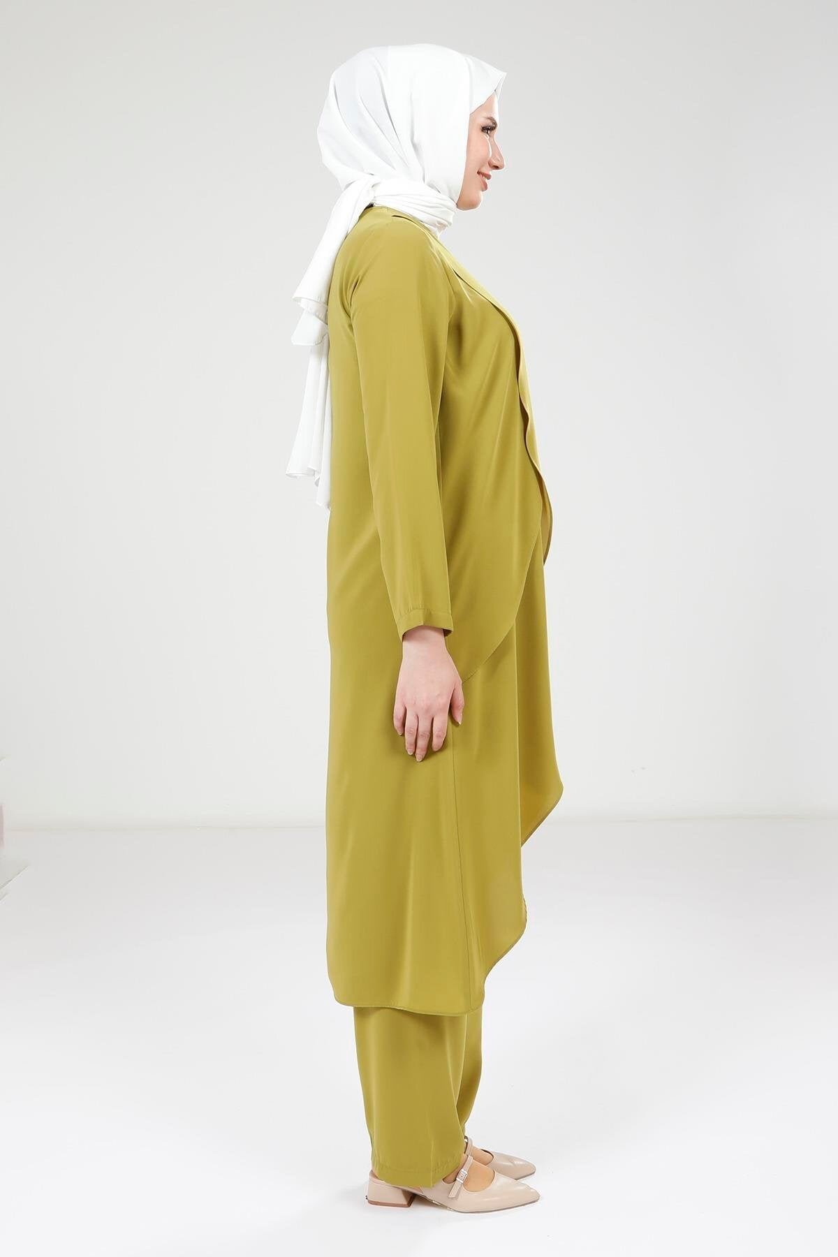 Two-Piece Modest Set - Oil Green - Beyza