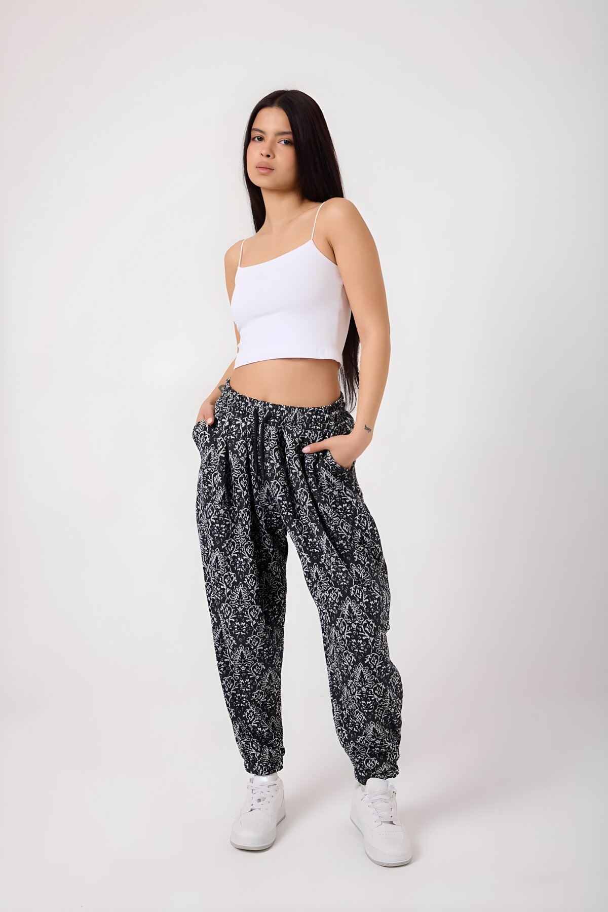 بنطلون رياضي باجيت بطبعة فضية - MEXICO SUPERBLUE