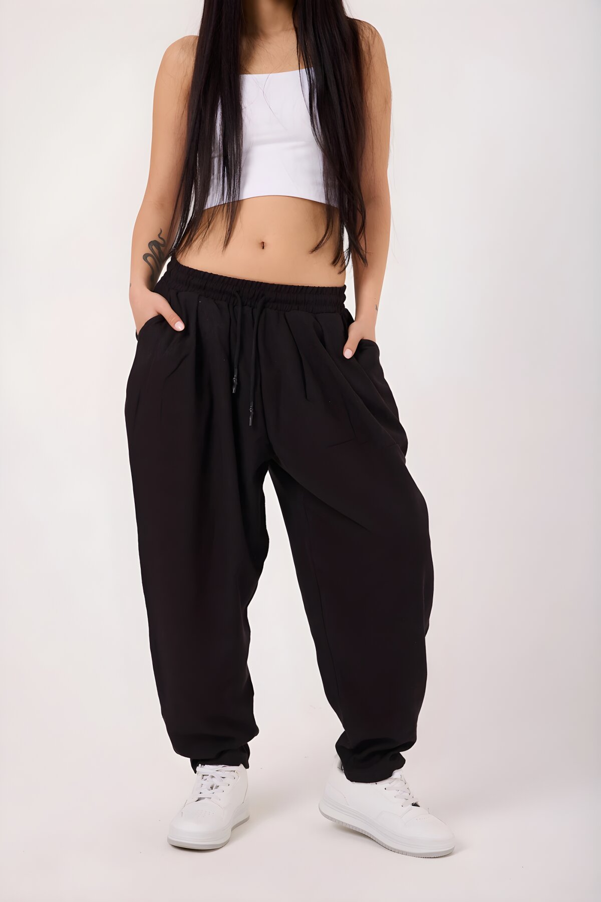 بنطلون شروال رياضي أسود مطبوع - MEXICO SUPERBLUE