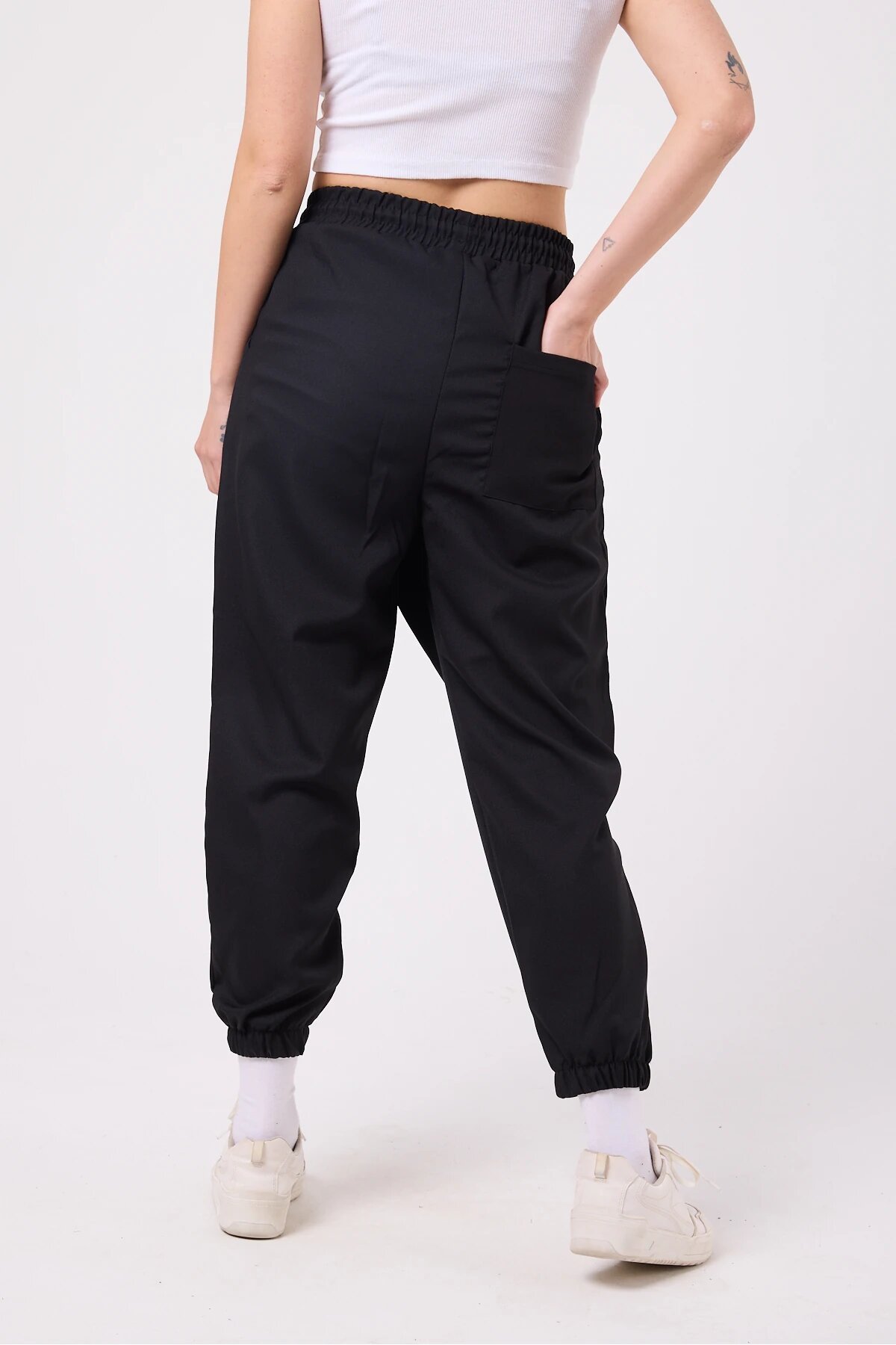 Japanese Hakama Samurai Pants - Black - MEXICO SUPERBLUE