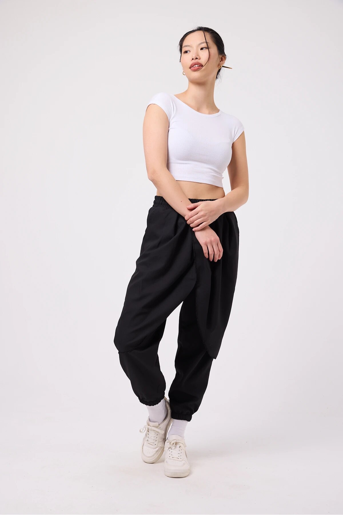 Japanese Hakama Samurai Pants - Black - MEXICO SUPERBLUE