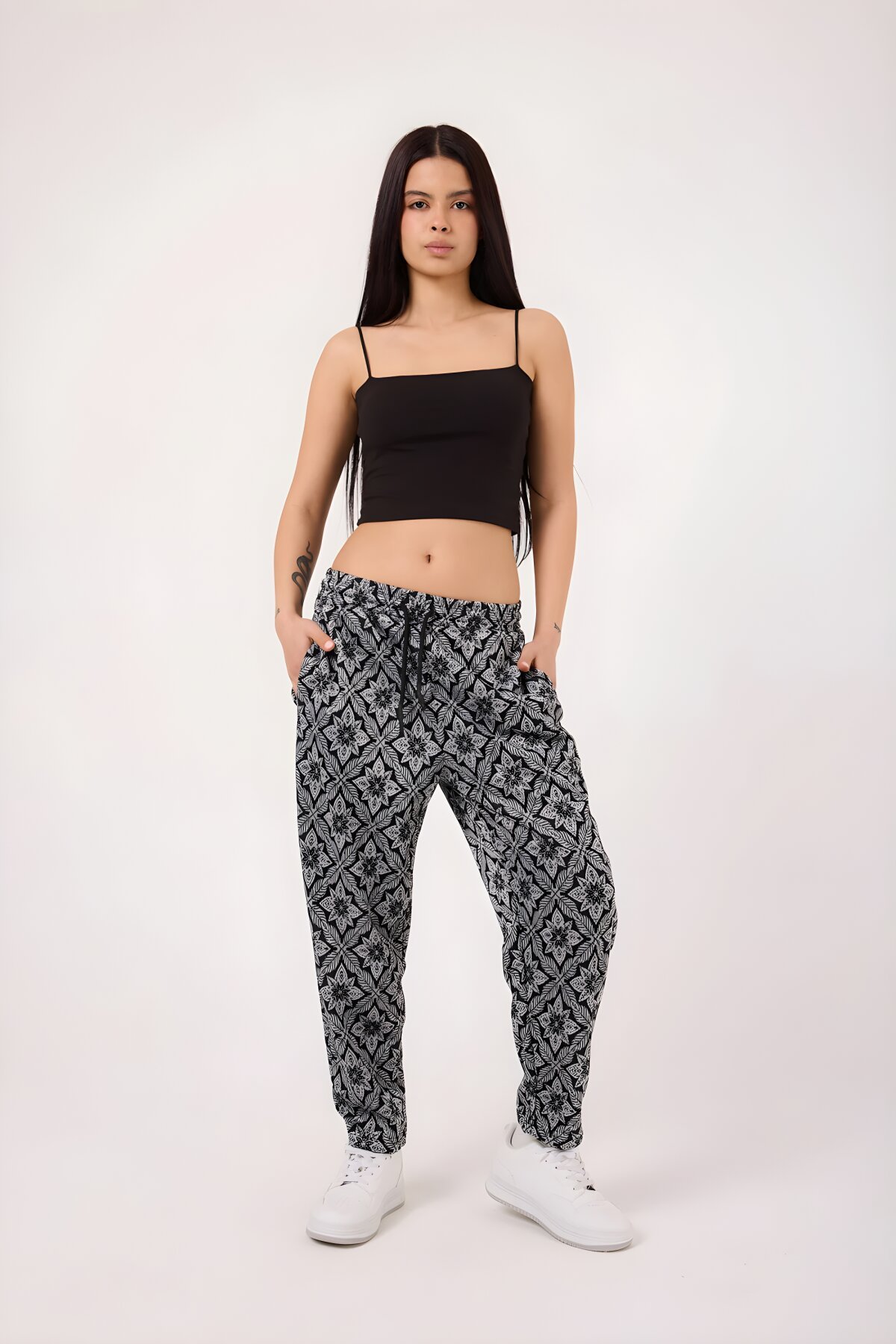 بنطلون شروال رياضي أخضر مطبوع - MEXICO SUPERBLUE