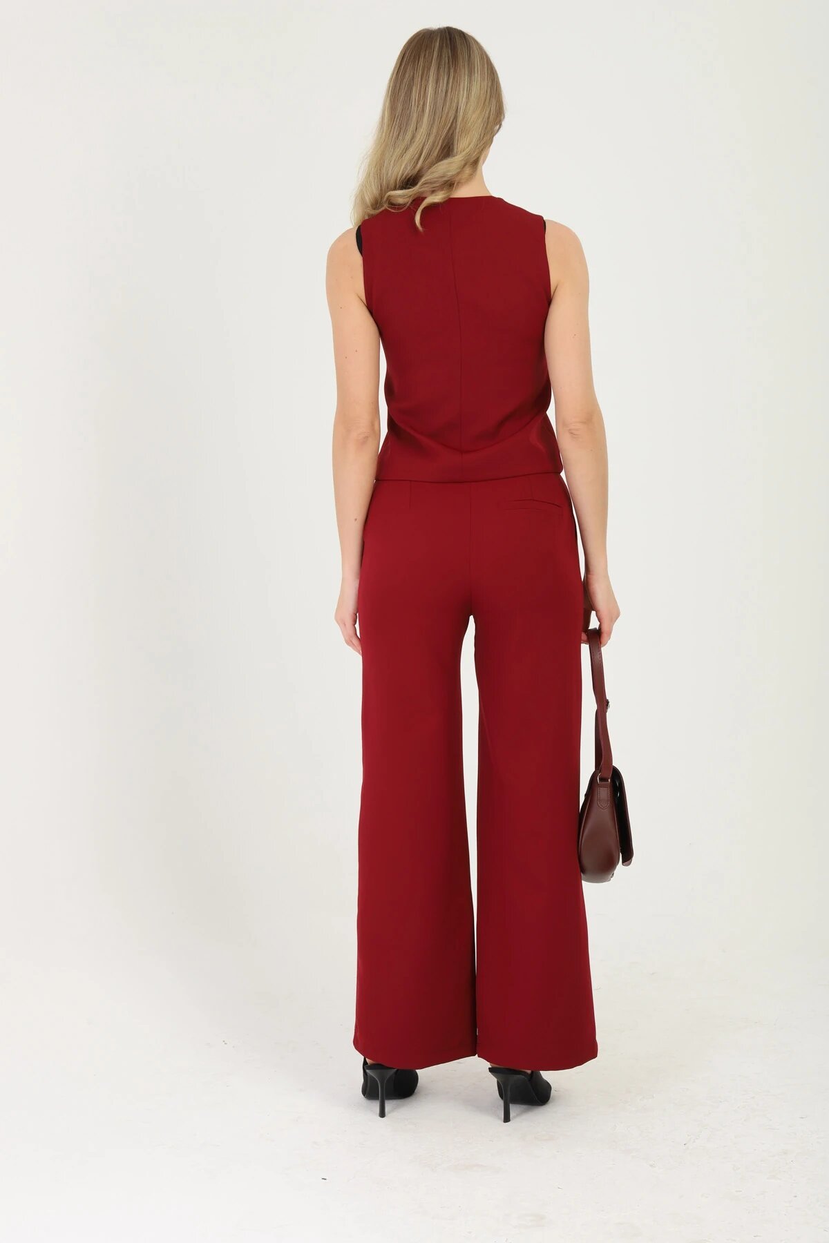 Vest and Trousers Set - Pomegranate Flower - Milamia