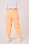 Turuncu Baskılı Spor Şalvar Pantolon