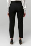 Siyah Klasik Bilek Boy Havuç Pantolon