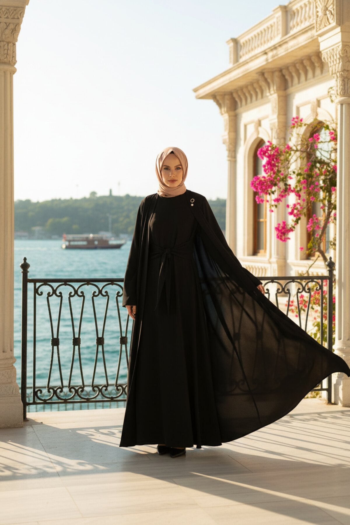 Siyah Sedra Ferace - Beyza