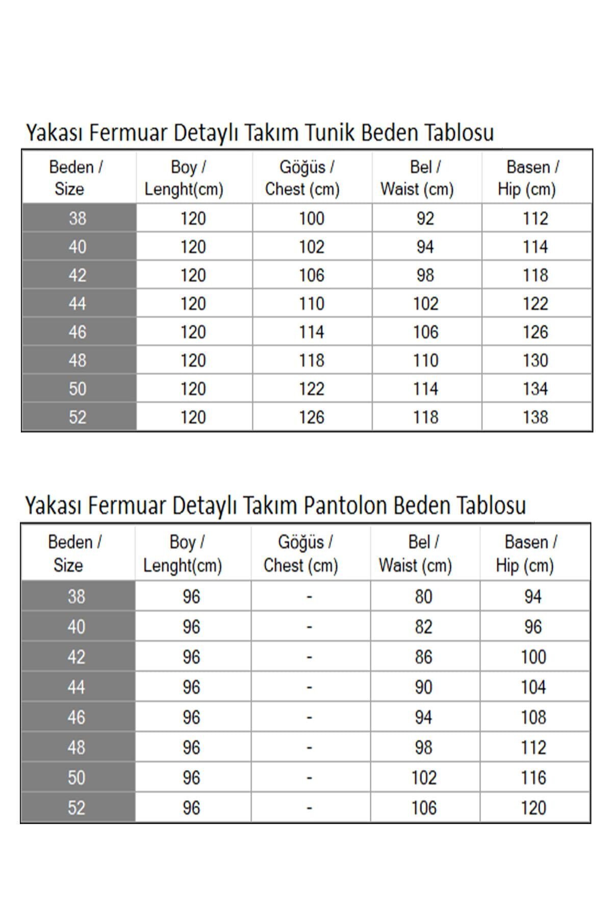 Gül Kurusu Fermuar Detaylı Tesettür İkili Takım - Modamihram
