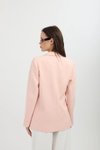 Pudra Nakışlı Blazer Ceket