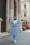 Modest Moon-Detail Set - Baby Blue