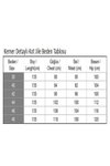 Koyu Mavi Kot Kemer Detaylı Tesettür Elbise