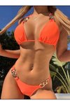 Kavun İçi Oranj Bikini Takım