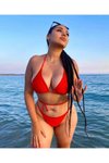 Kırmızı Kella Swim Bikini Takım