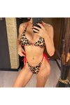 Kırmızı Maldie Bikini