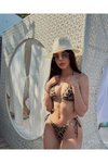 Leopar Bikini Takım