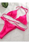 Pembe Linda Bikini Takım