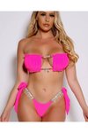 Pembe Taşlı Bikini