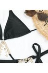 Siyah Aura Aksesuar Detaylı Bikini