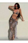 Siyah Sahara Bikini Pareo Set