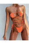 Turuncu Bikini Takım